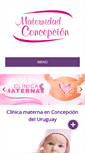 Mobile Screenshot of nuevamaternidadconcepcion.com